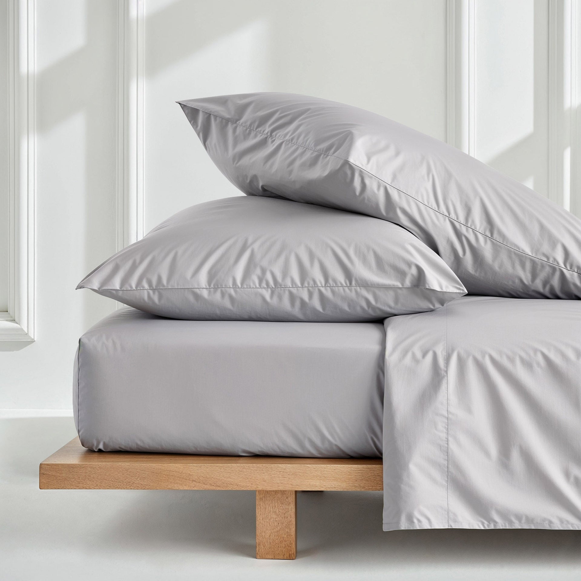 Australian Sateen Cotton Pillowcase Set Soft Breathable Bedding - Image 25