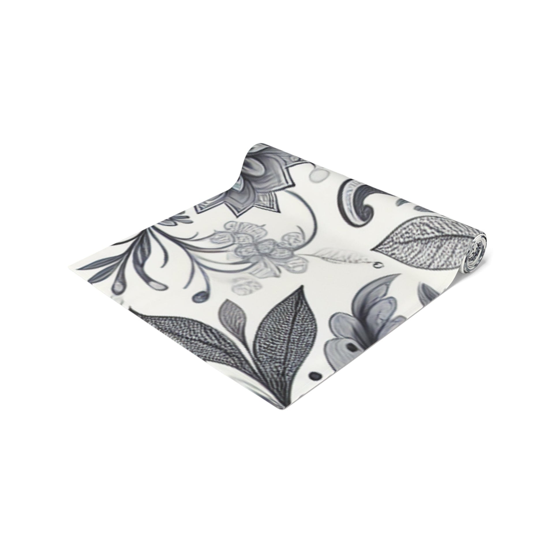 Elegant Floral Table Runner for Weddings, Holidays, and Home Décor