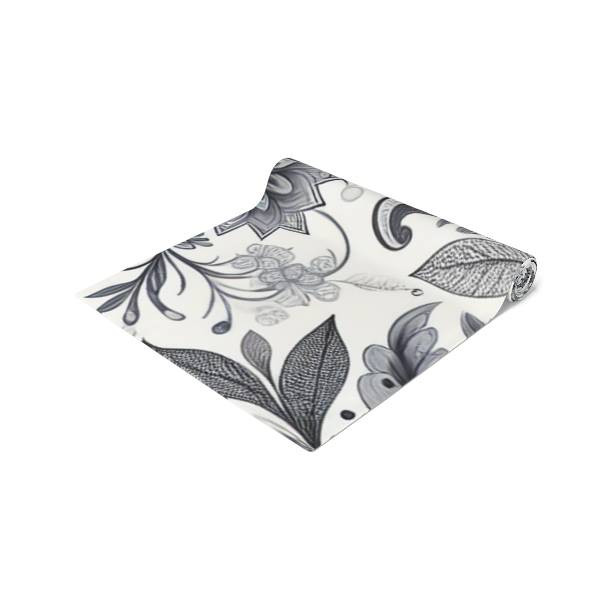 Elegant Floral Table Runner for Weddings, Holidays, and Home Décor