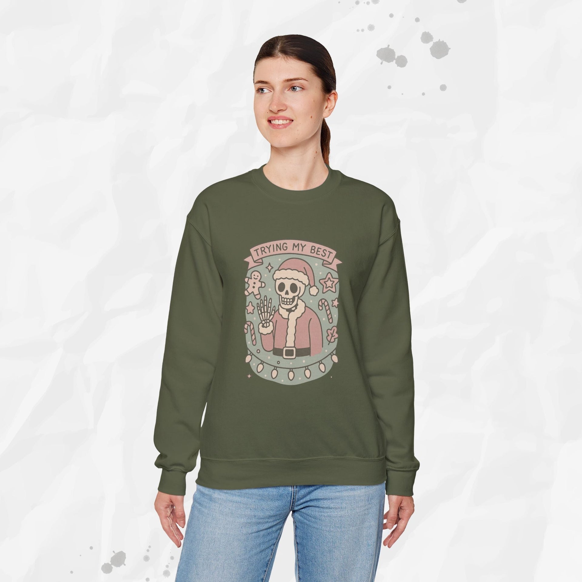 Trying My Best – Crewneck Sweatshirt