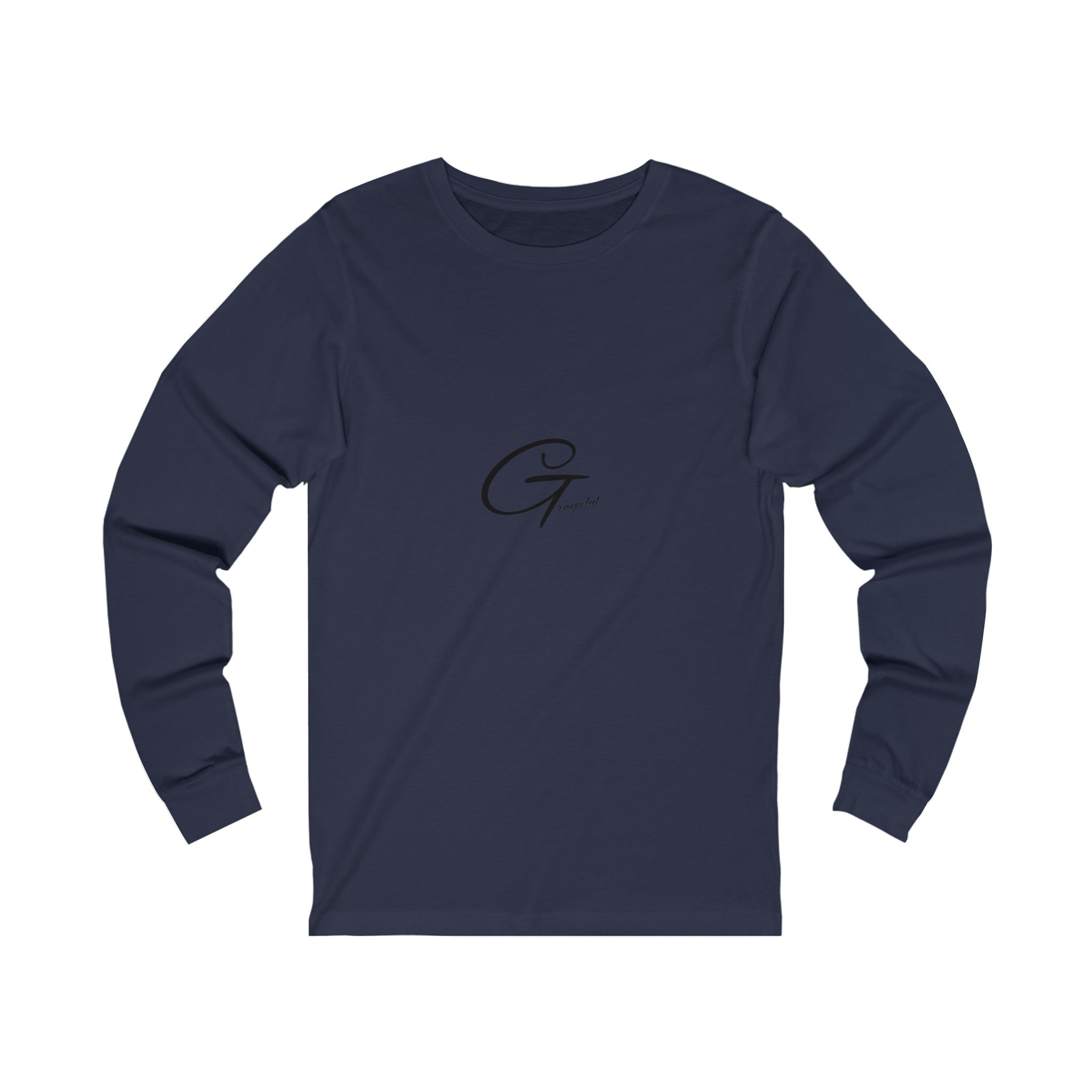 Unisex Jersey Long Sleeve Tee - Premium Cotton Basic