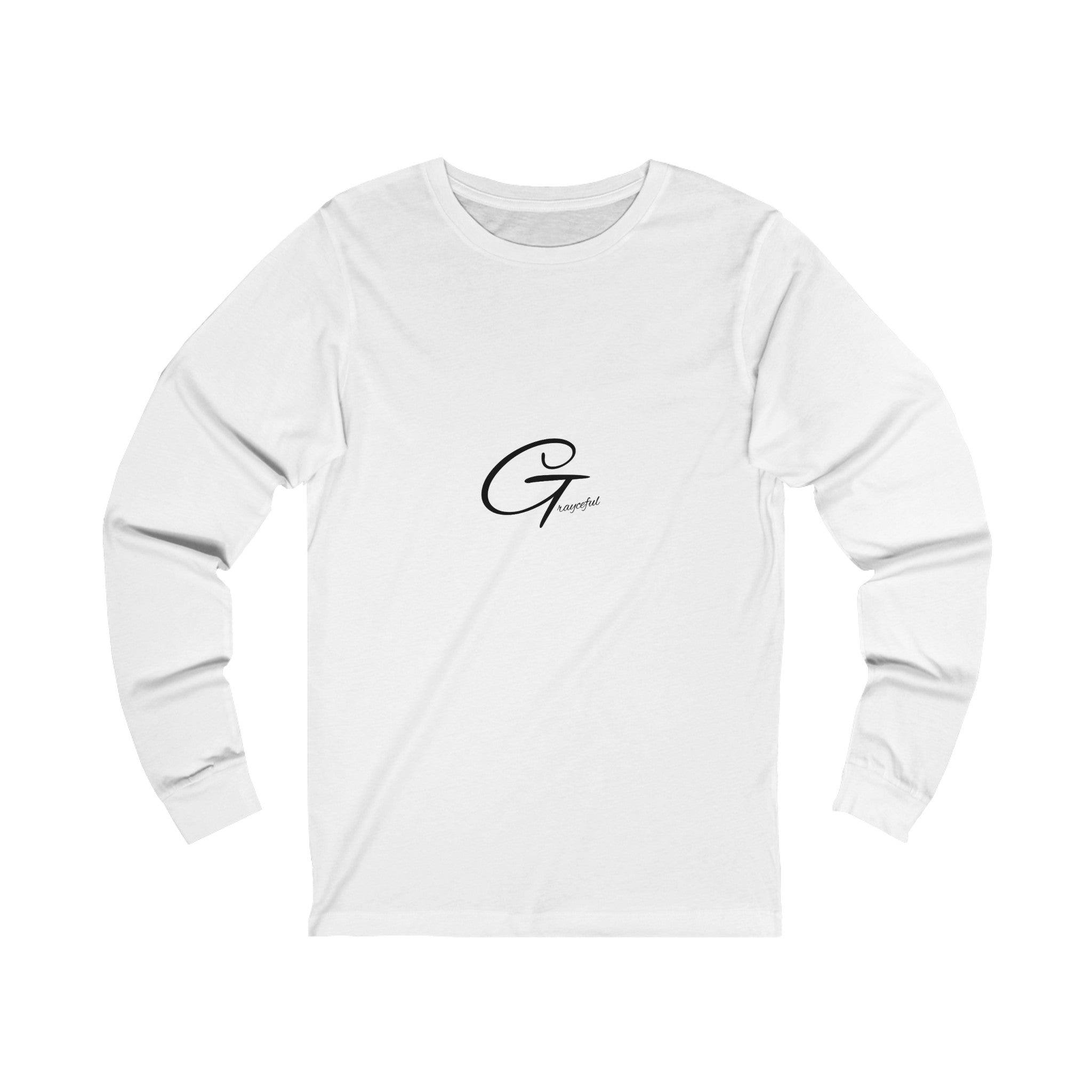 Unisex Jersey Long Sleeve Tee - Premium Cotton Basic