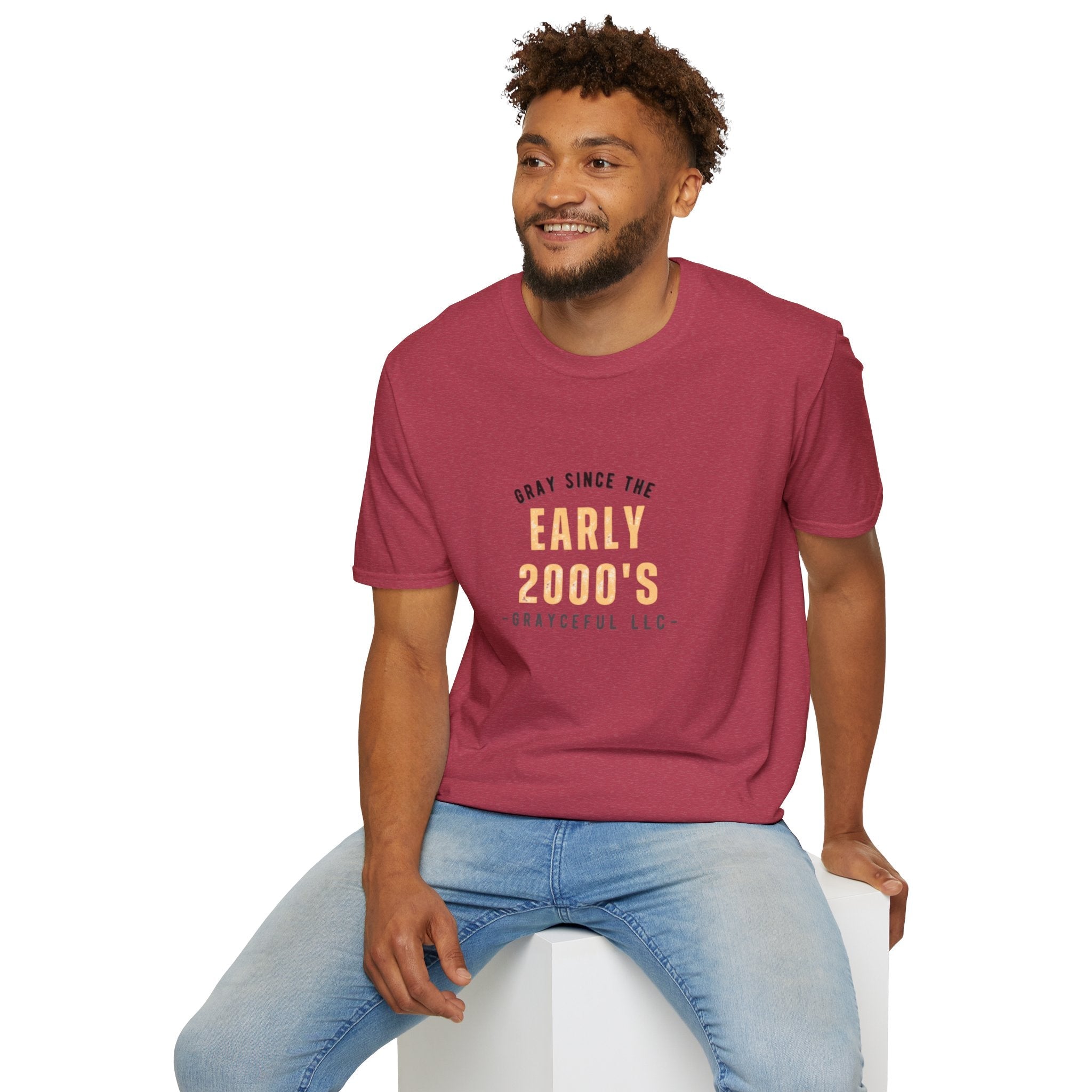 Unisex Softstyle Cotton Crewneck T-Shirt: Minimalist Casual Tee