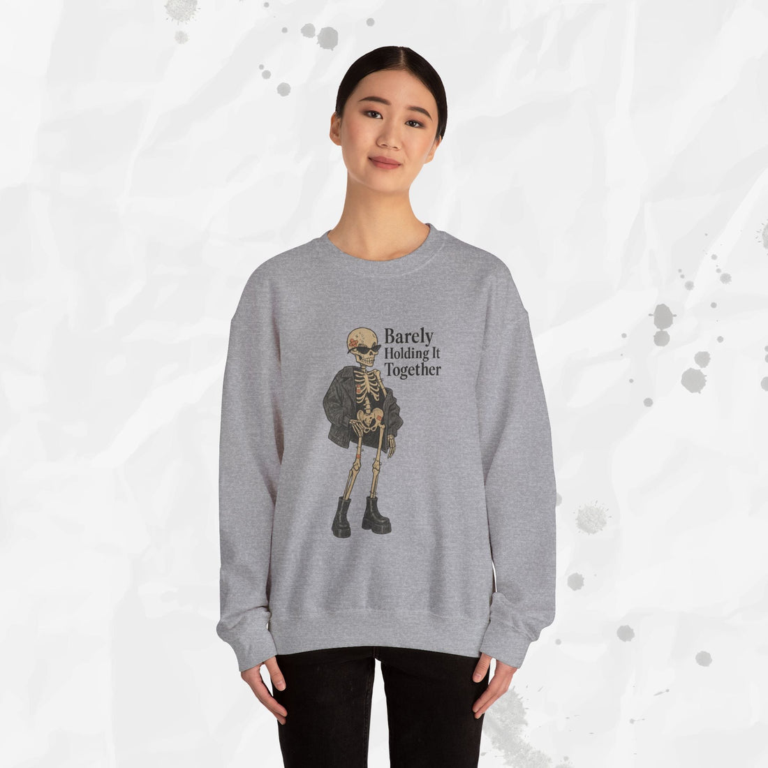 Barely Holding It Together - Crewneck Sweatshirt