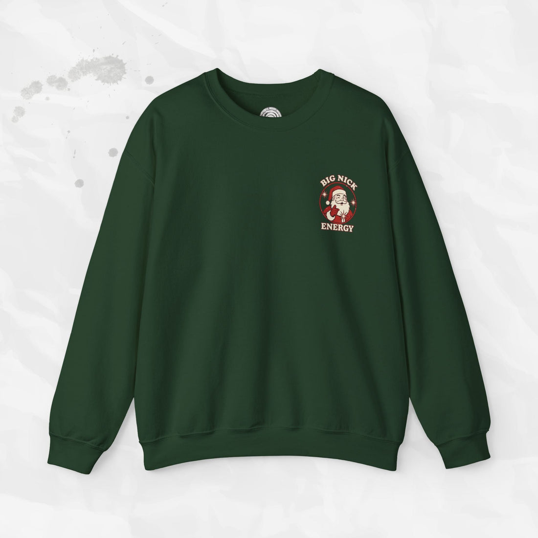 Big Nick Energy – Crewneck Sweatshirt (Pocket Print)