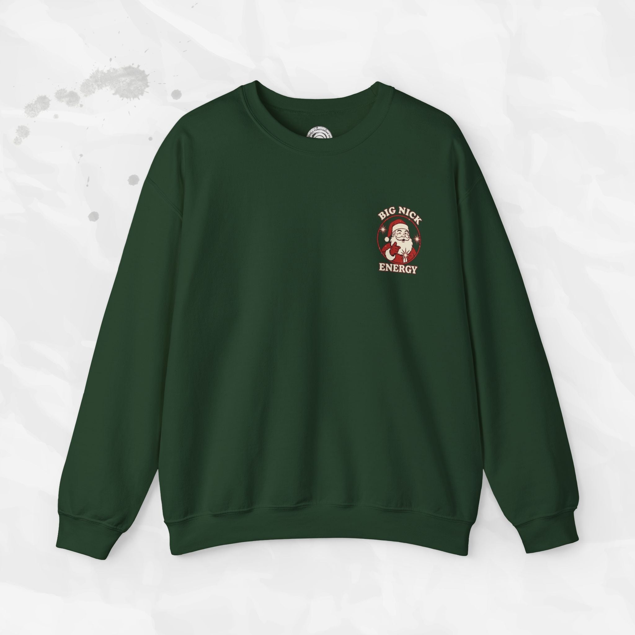 Big Nick Energy – Crewneck Sweatshirt (Pocket Print)