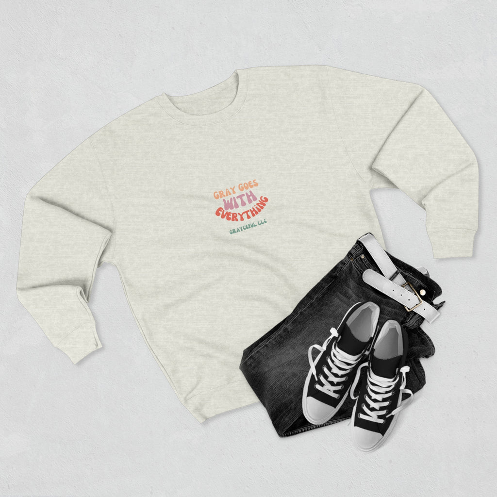 Unisex Crewneck Sweatshirt: Premium 3-End Fleece Pullover