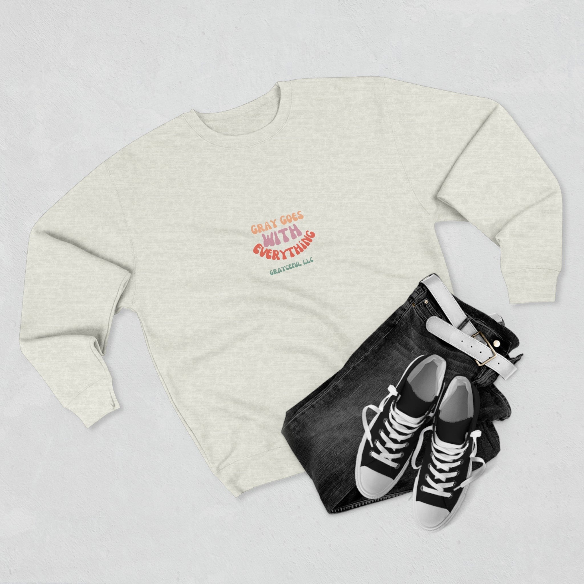 Unisex Crewneck Sweatshirt: Premium 3-End Fleece Pullover