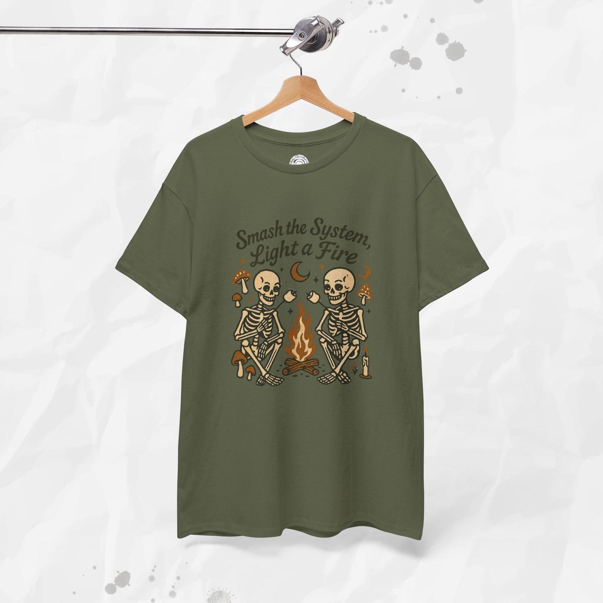 Smash the System, Light a Fire - T-Shirt