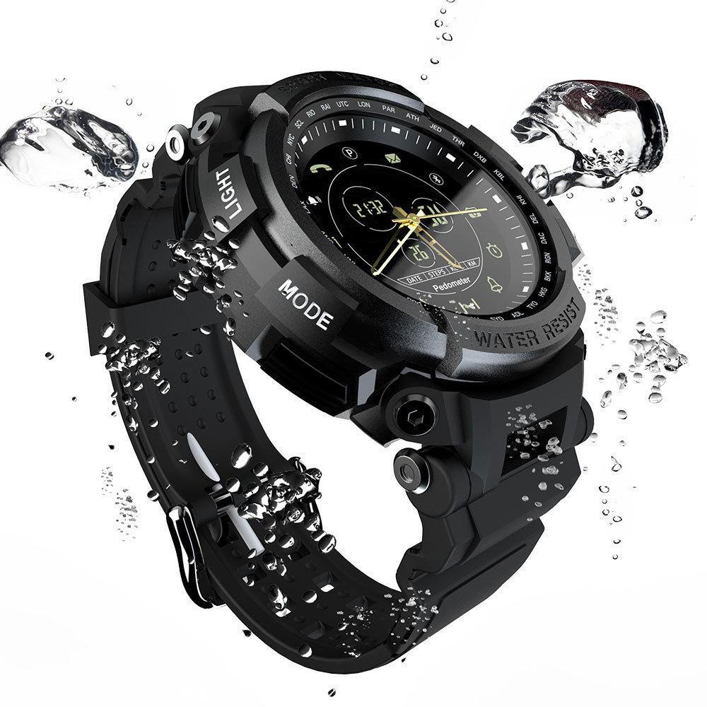 Professional 5ATM Waterproof Smart Watch for iOS and Android