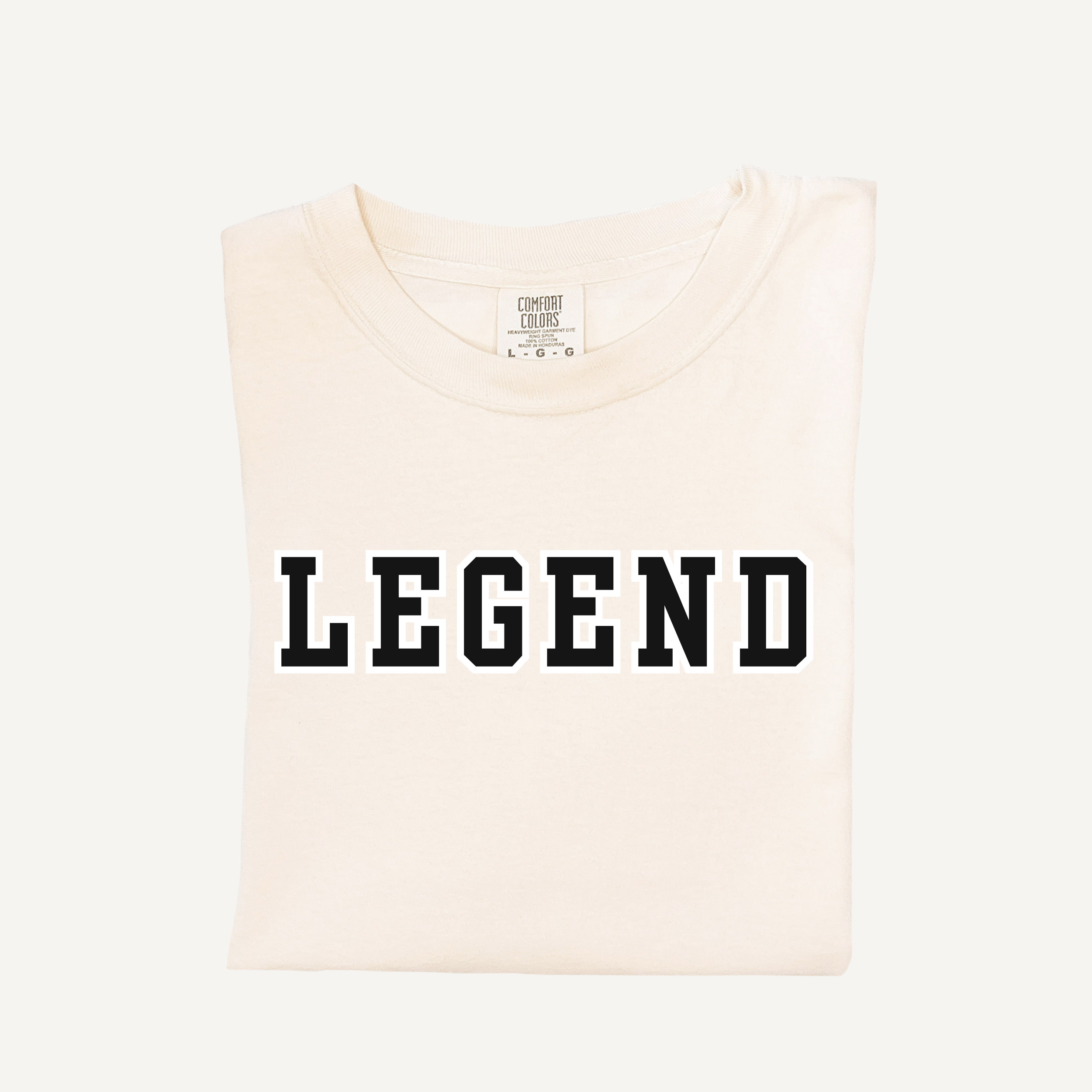 LEGEND Father's Day Varsity Graphic T-Shirt - 100% Cotton
