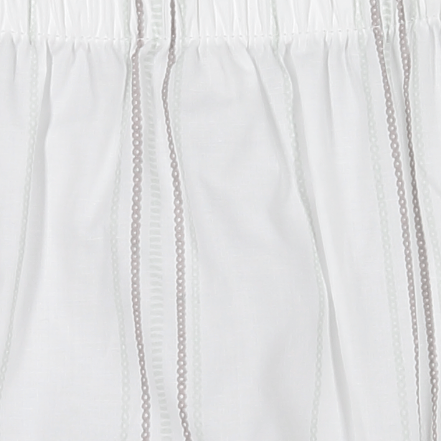 Woven Bloomer in Mist Stripe - Classic Cotton Kids Clothing