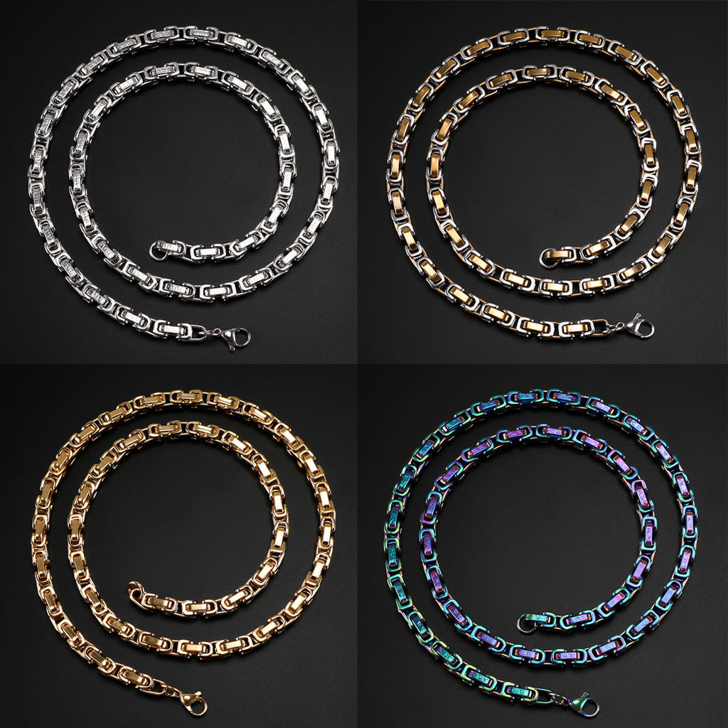 Men’s Bold Cuban Link Bracelet – Stainless Steel Hip Hop Jewelry