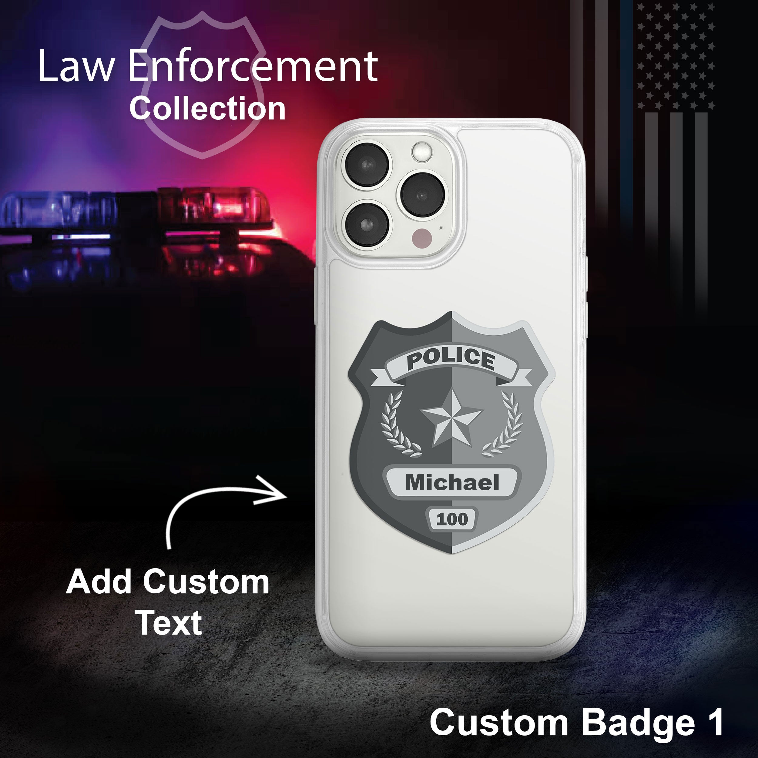 Law Enforcement HD Mag-Safe Phone Case for iPhone 14 Series