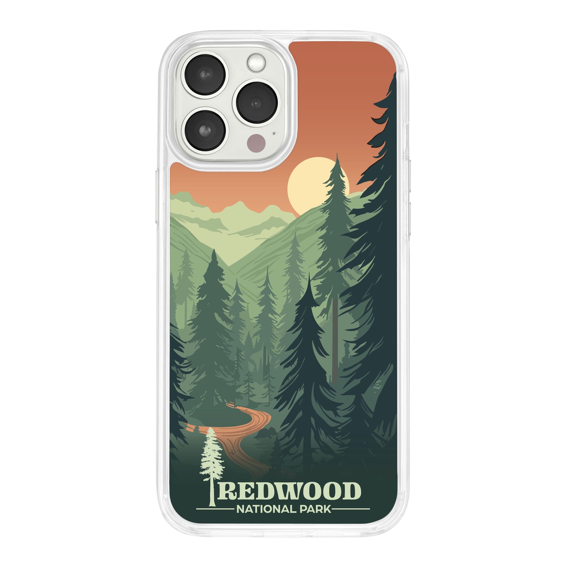 National Parks Redwood HD Apple iPhone 14 Series Mag-Safe Phone Case
