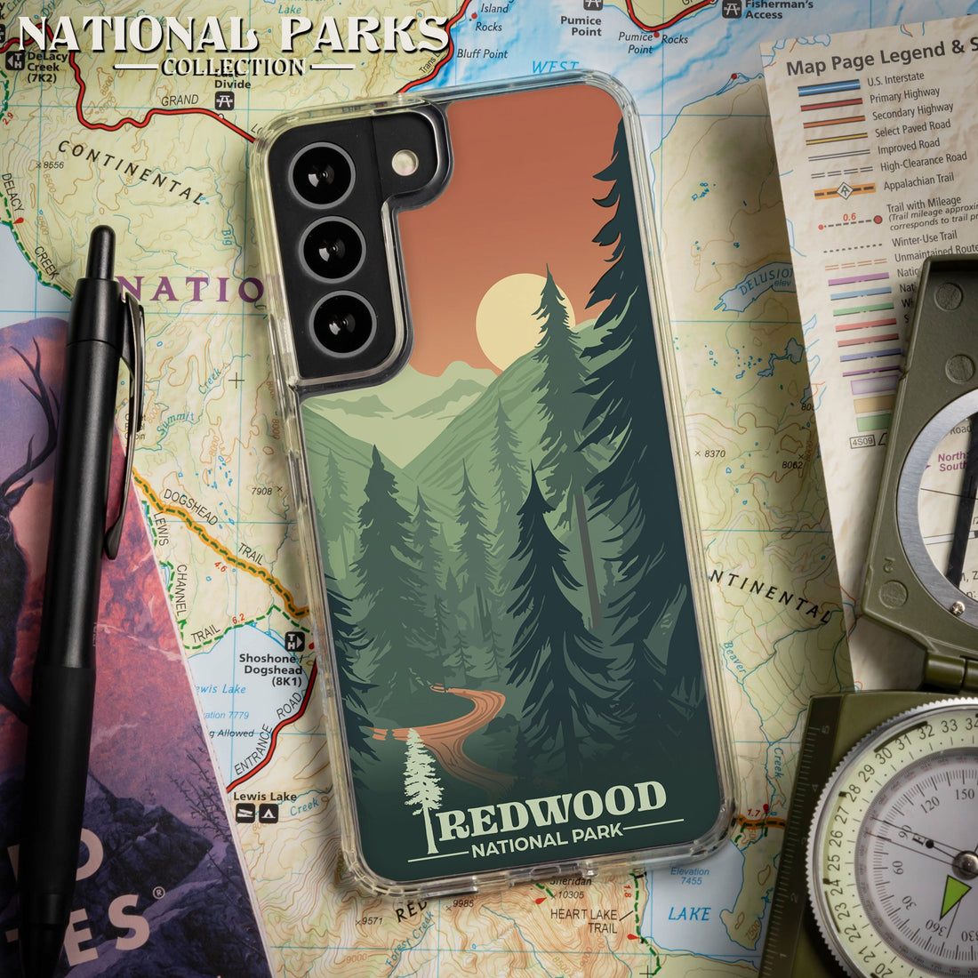 National Parks Redwood HD Samsung Galaxy S22 Phone Case