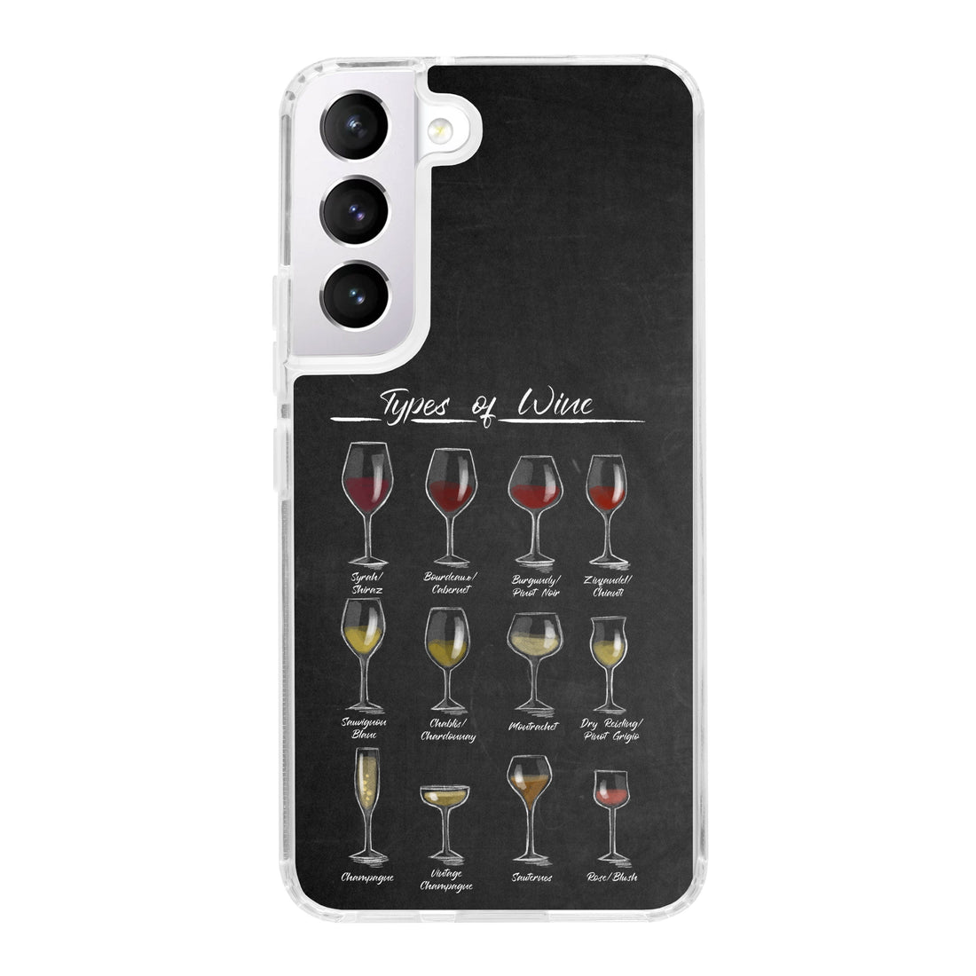 Wine, Beer & Booze Print Case for Samsung Galaxy S22, S22+, S22 Ultra