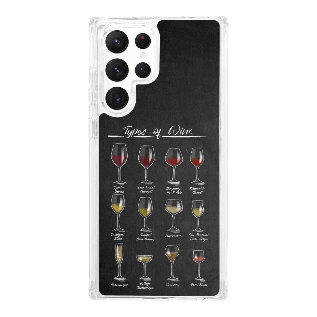 Wine, Beer & Booze Print Case for Samsung Galaxy S22, S22+, S22 Ultra