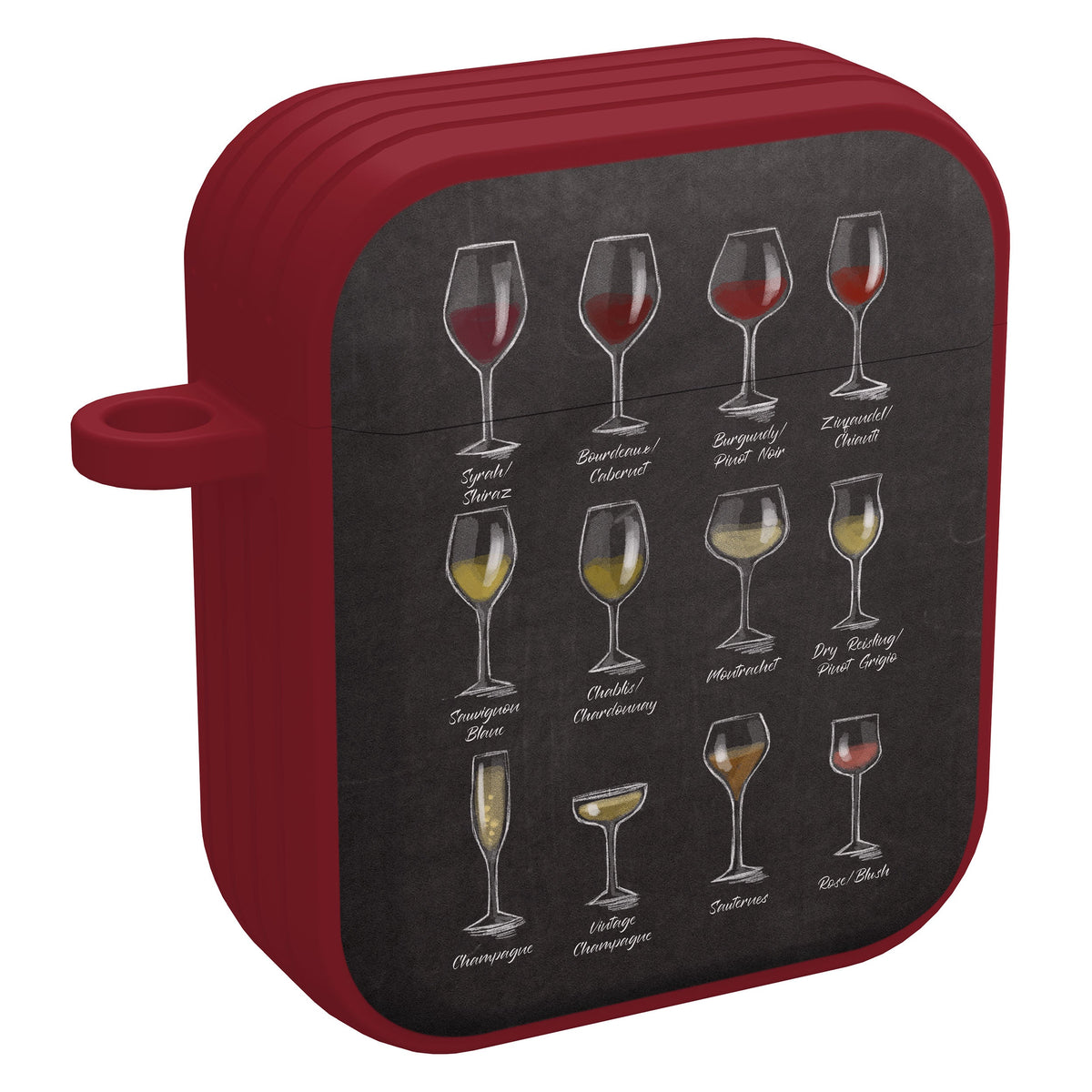 Wine Beer Booze HDX Protective Case for Apple AirPods Gen 1 2
