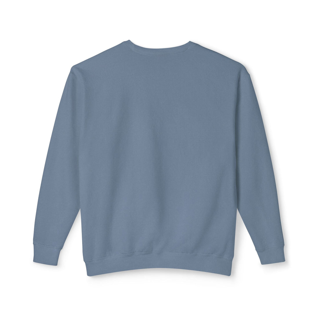 Unisex Lightweight Crewneck Sweatshirt in Charcoal and Cream