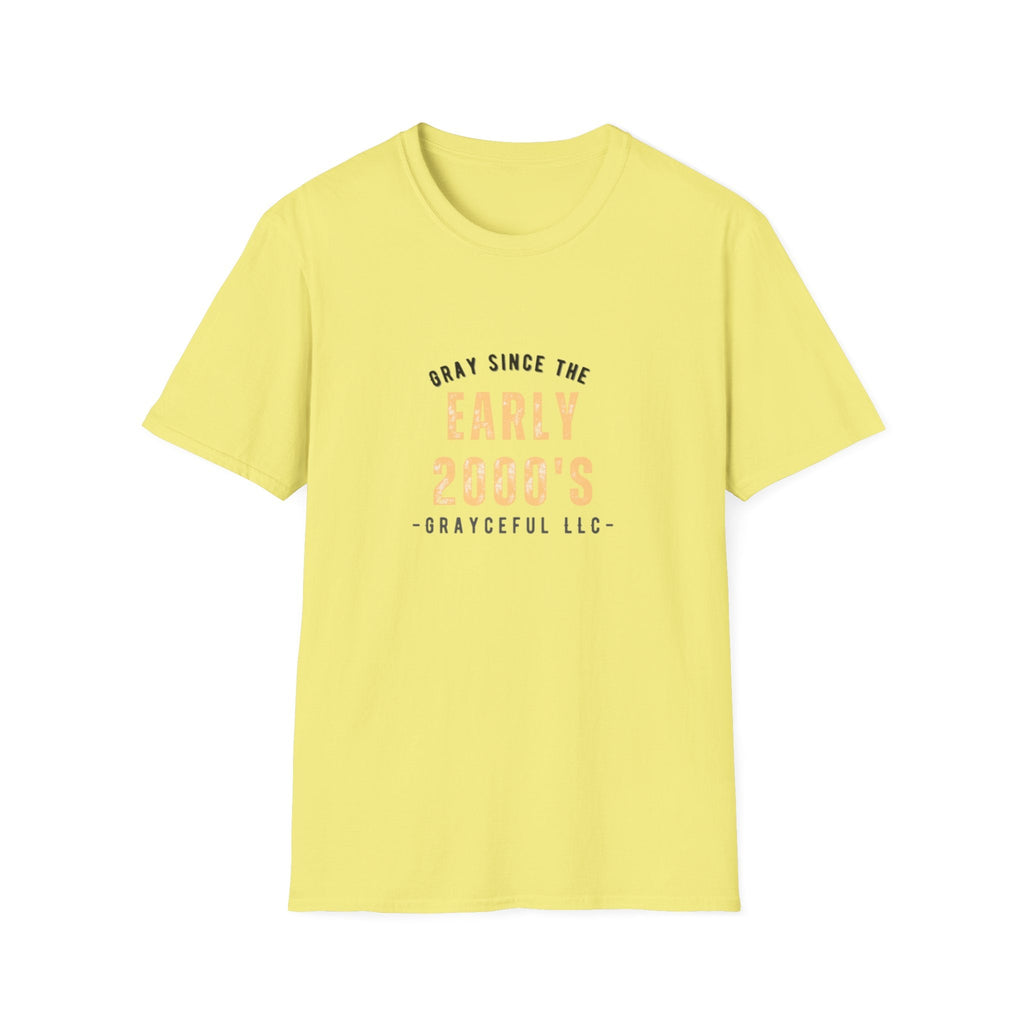 Unisex Softstyle Cotton Crewneck T-Shirt: Minimalist Casual Tee