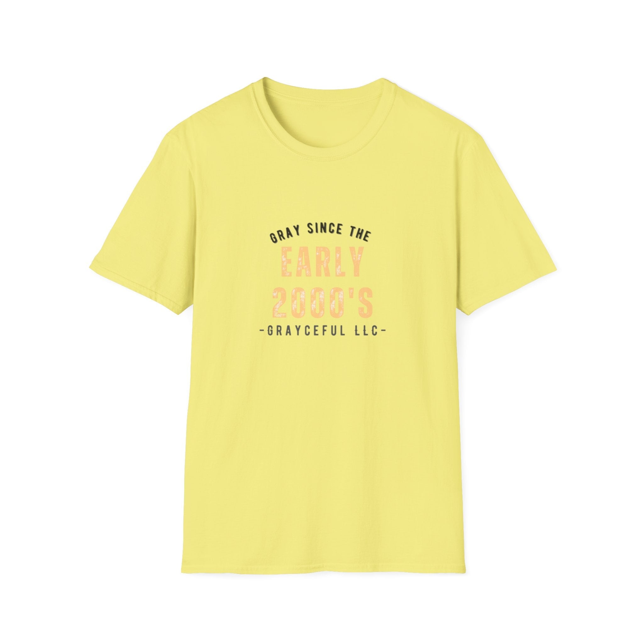 Unisex Softstyle Cotton Crewneck T-Shirt: Minimalist Casual Tee