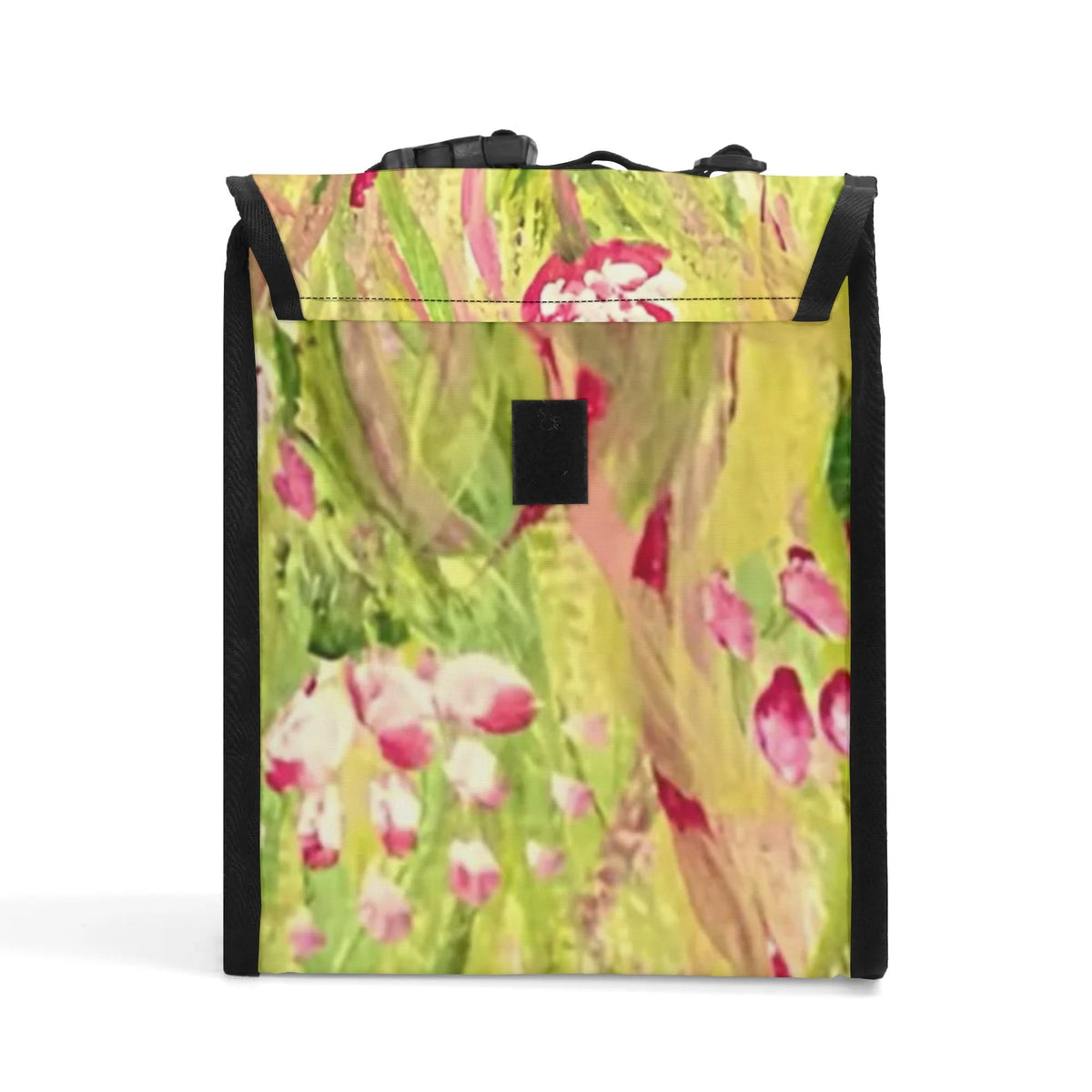 Golden Ribbons Flip-Top Lunch Bag