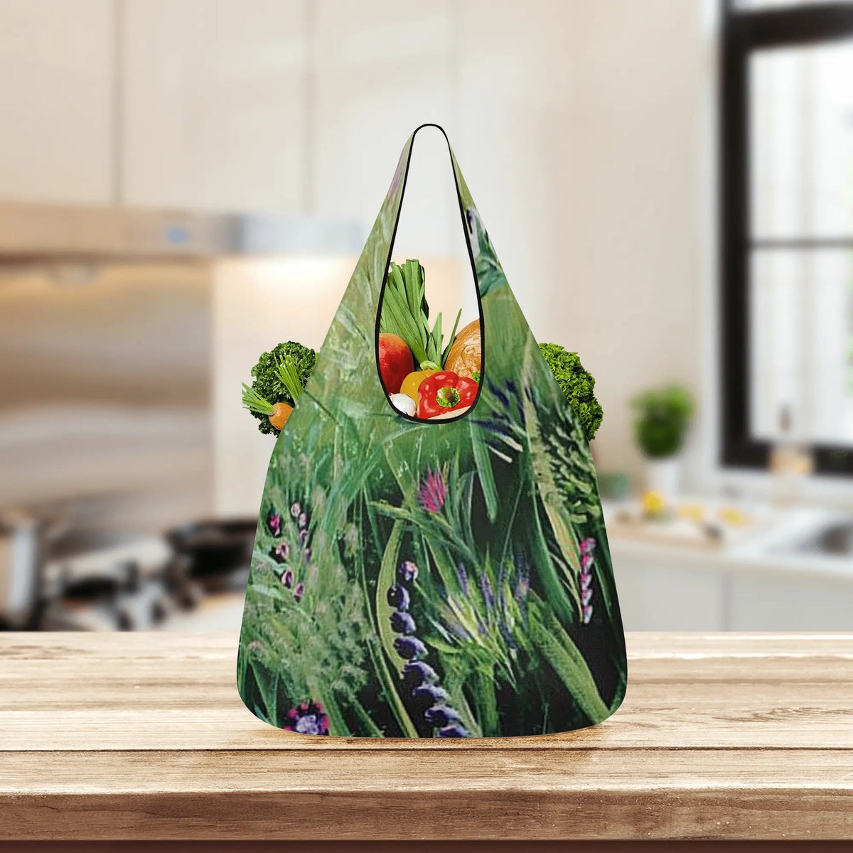 Wildflower Meadow Grocery Bags (Set of 3)