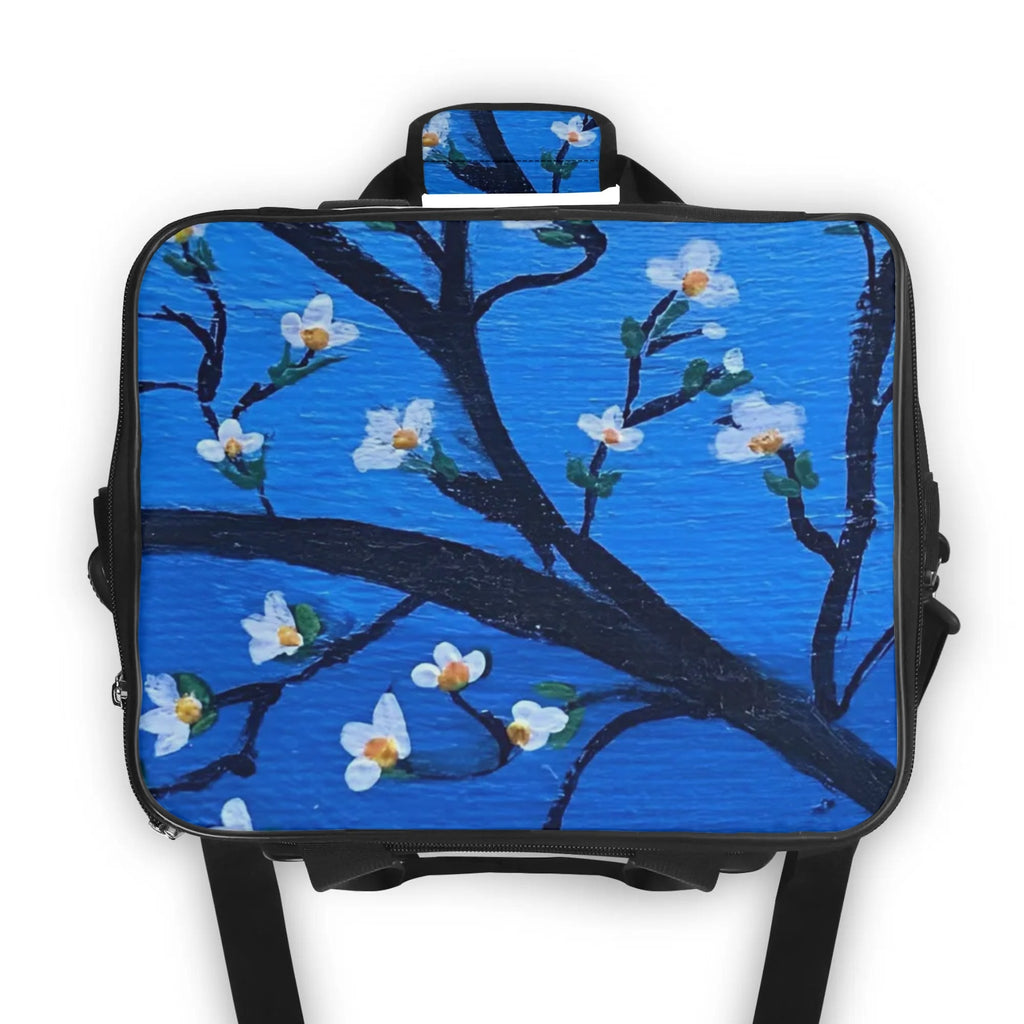 White Blossom Insulated Picnic Cooler Bag
