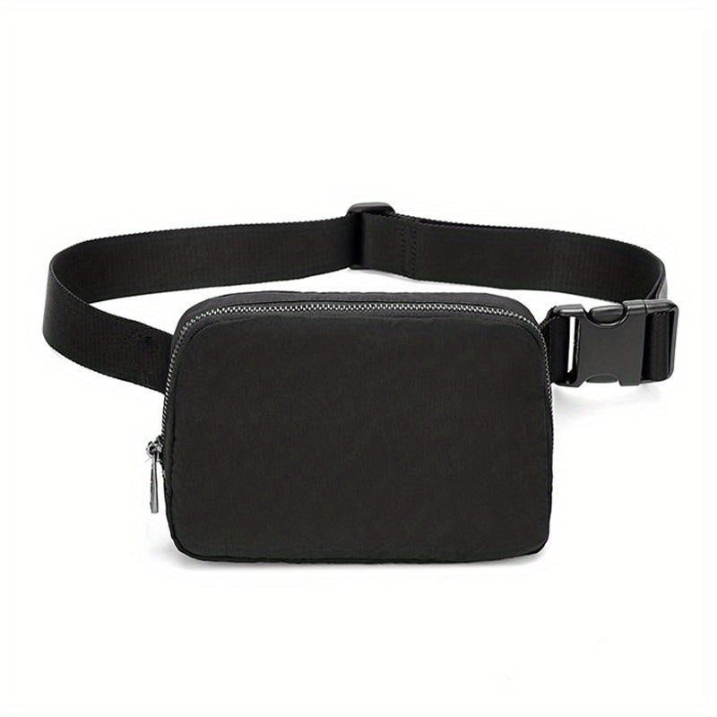 WaterRepellent TwoWay Zip Nylon Everywhere Belt Bag