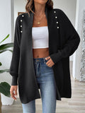 Women's Open Front Long Sleeve Knit Cardigan Lightweight Layer