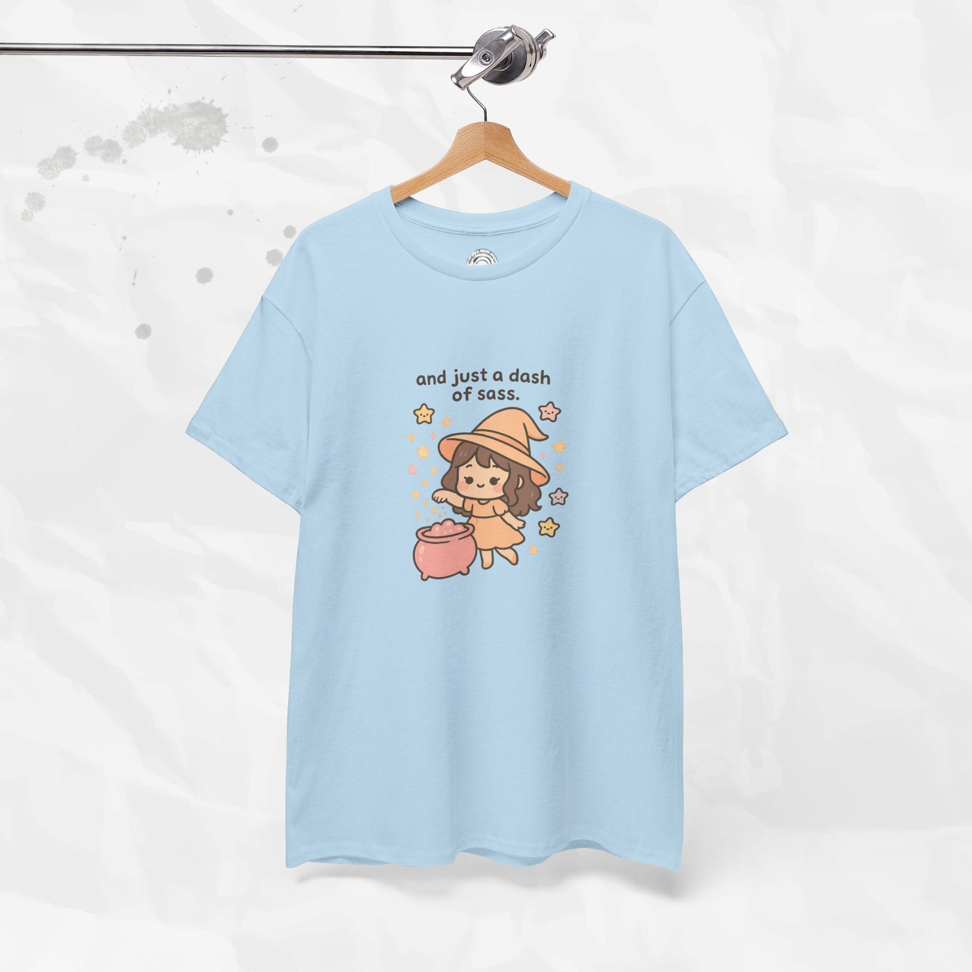 And Just a Dash of Sass Graphic Tee in Soft Pink and Grey - Image 14