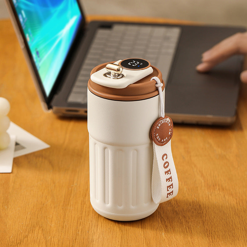 450ml Smart Digital Stainless Steel Thermal Insulated Coffee Mug