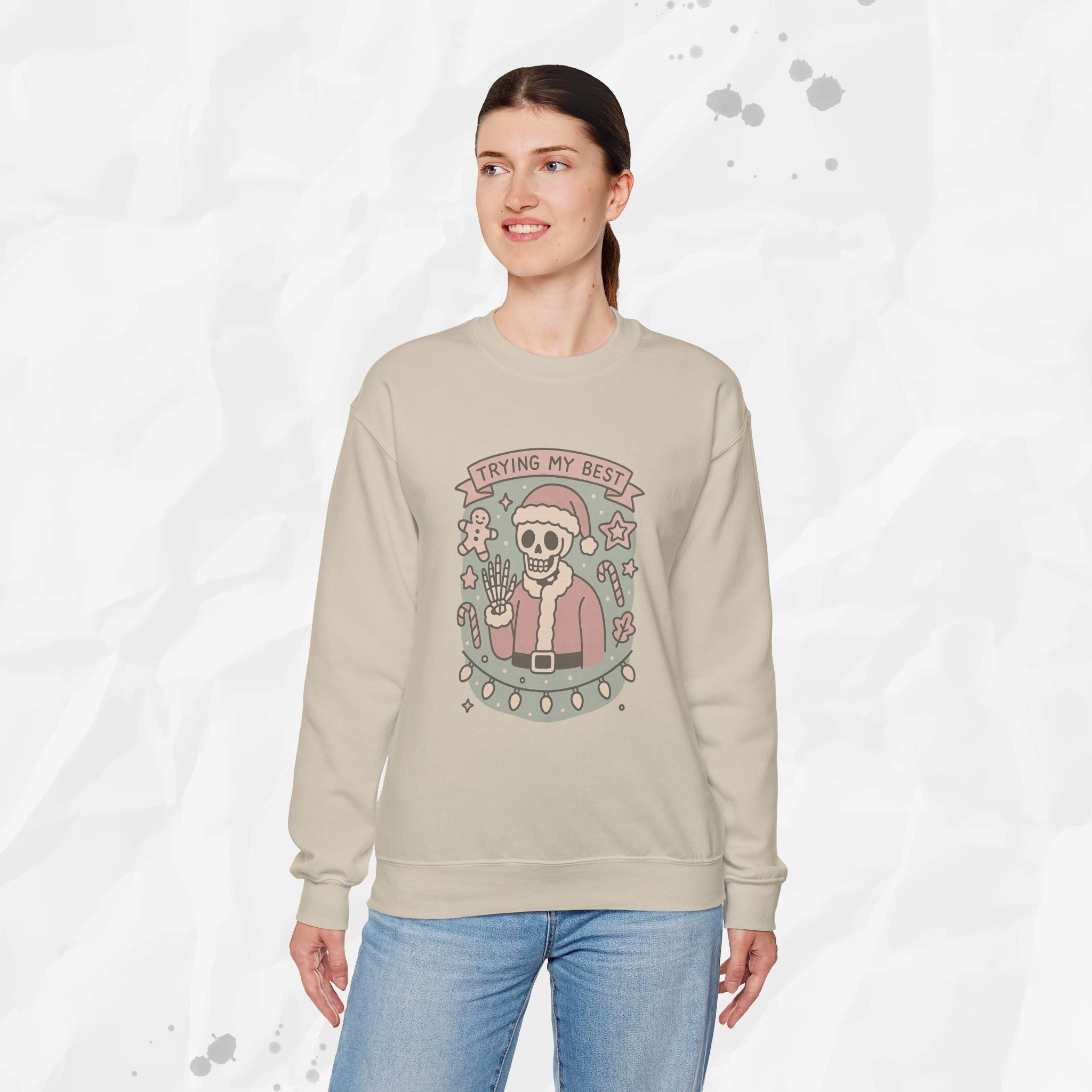 Trying My Best – Crewneck Sweatshirt