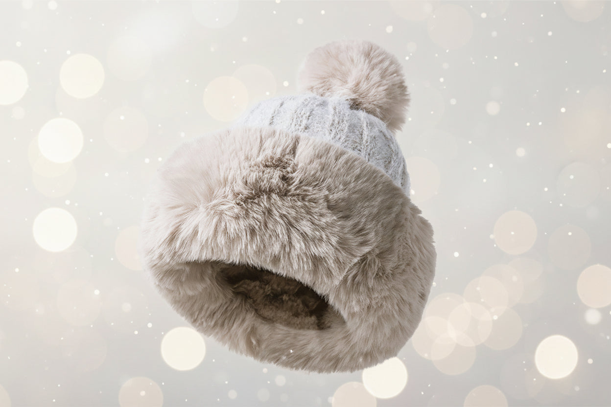 Women’s Winter Mongolian Hat Plush Faux Fur Warm Fashion Cap