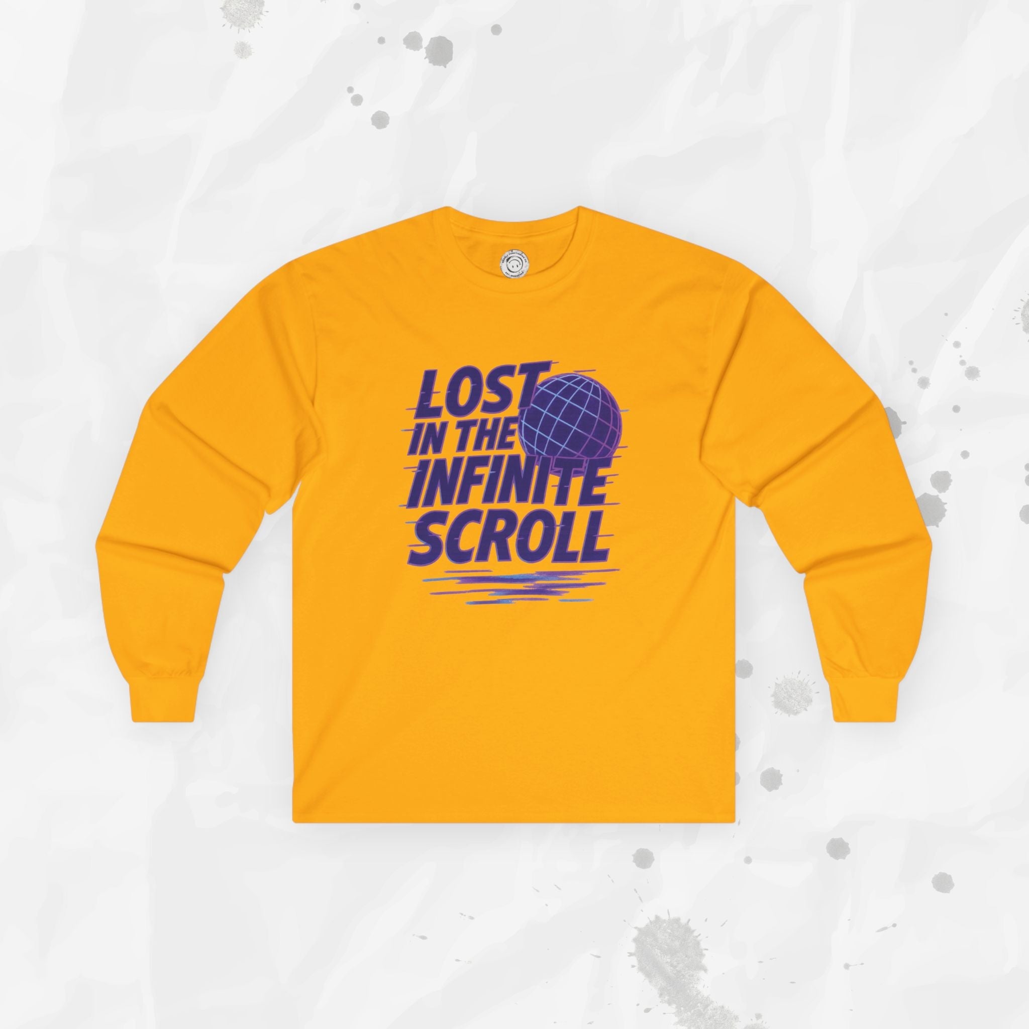 Lost in the Infinite Scroll - Long Sleeve T-Shirt