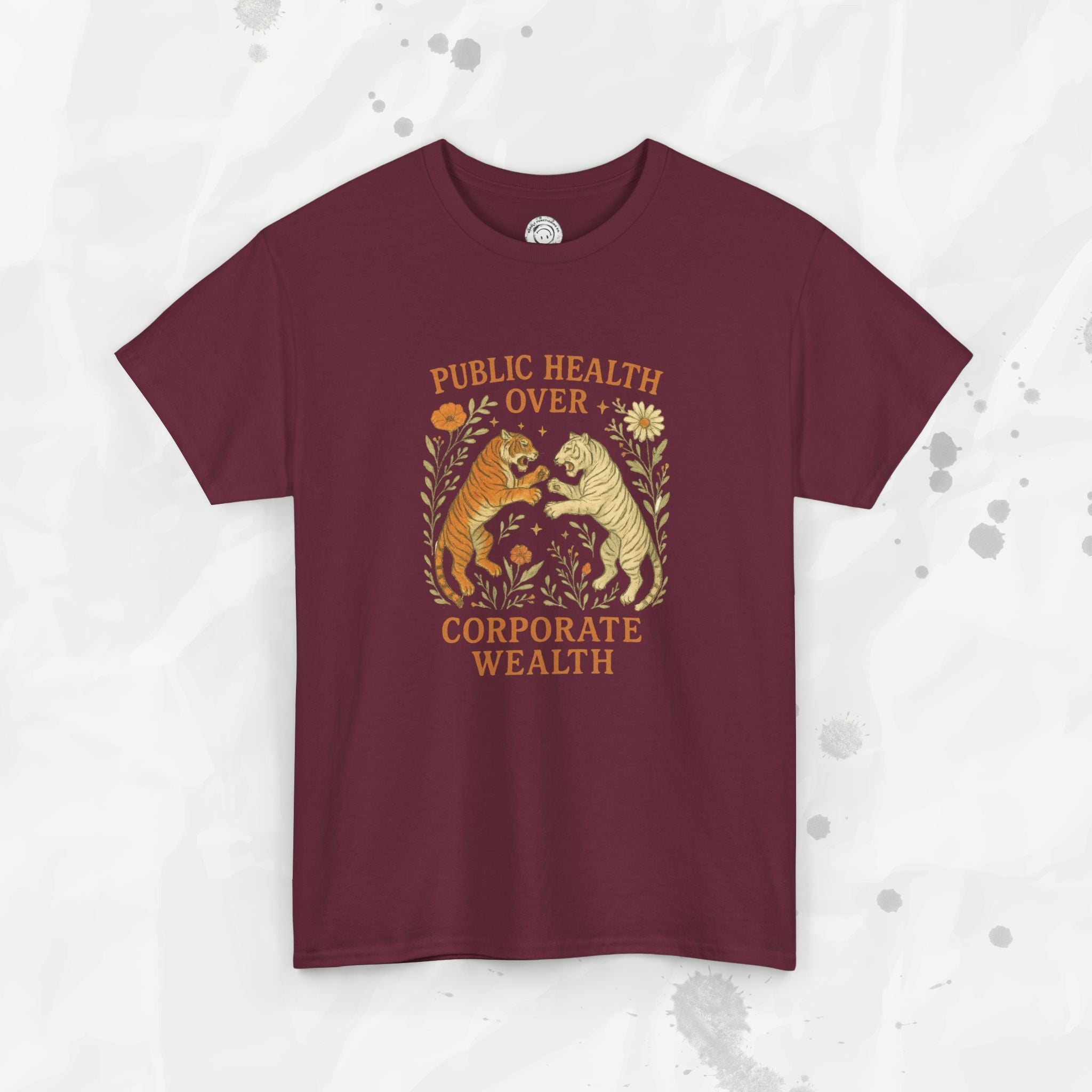 Public Health Over Corporate Wealth - T-Shirt