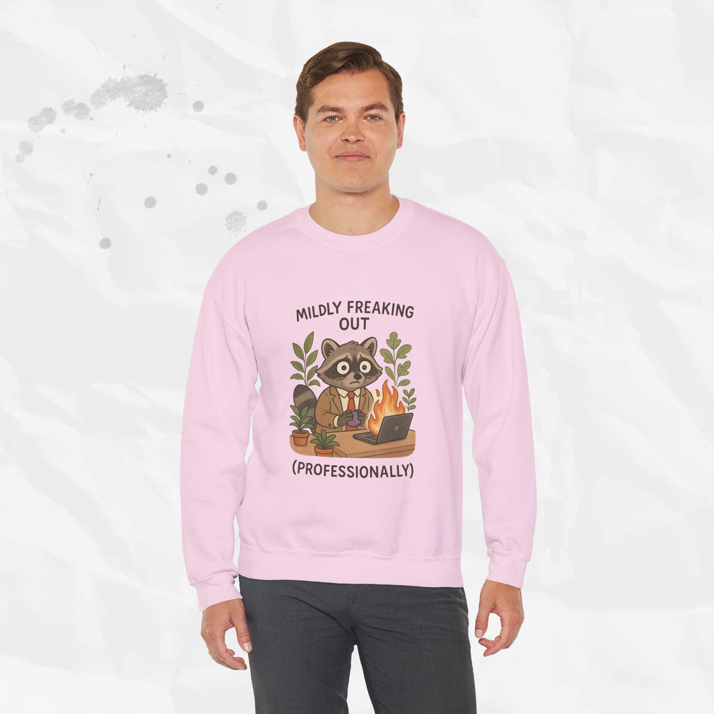 Mildly Freaking Out (Professionally) - Crewneck Sweatshirt