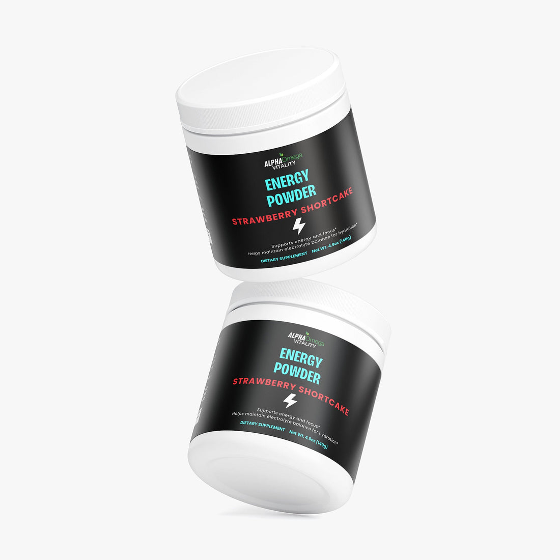 Energy Boost Drink Powder - Strawberry Shortcake