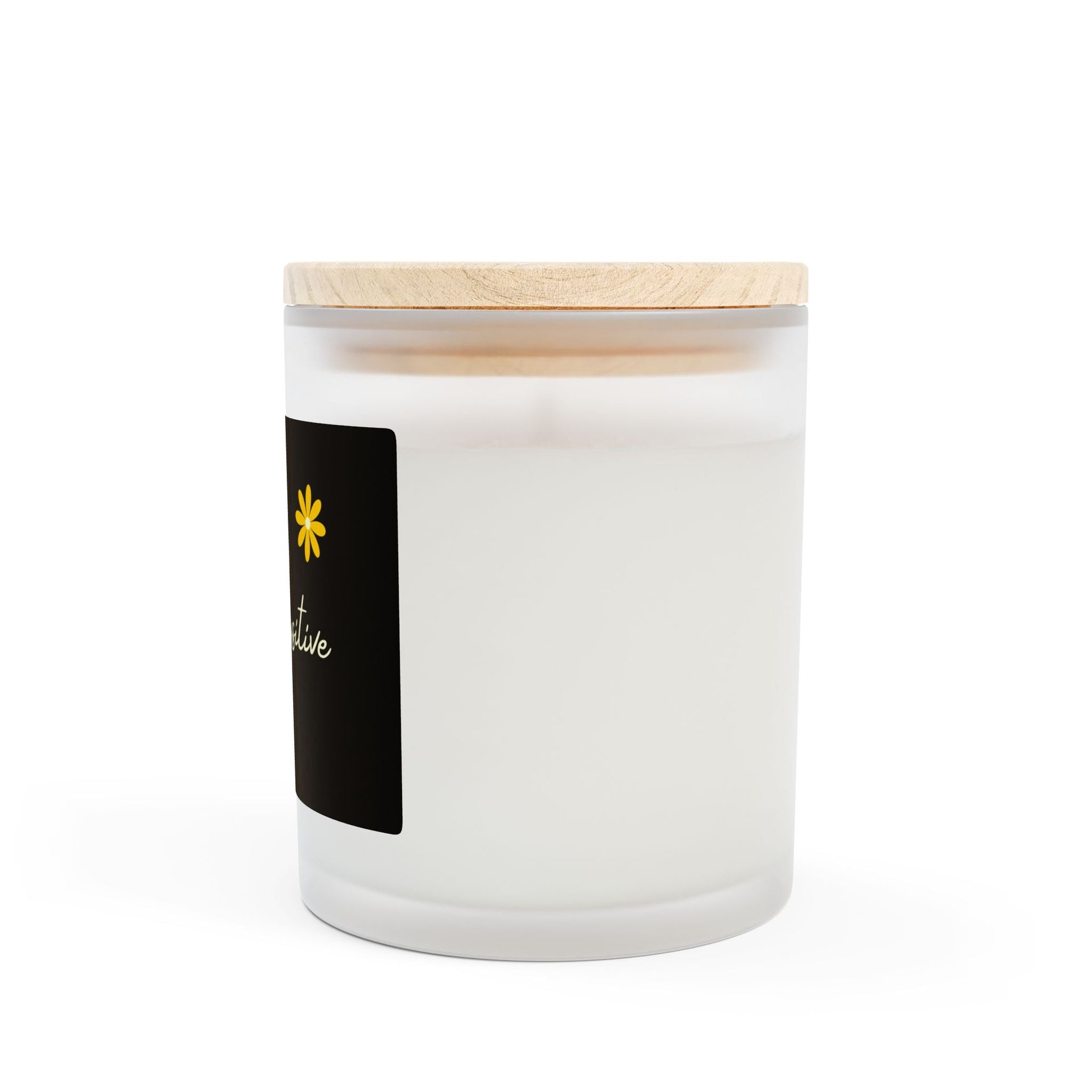 Graysitive Frosted Glass Candle, 11oz Minimalist Home Decor