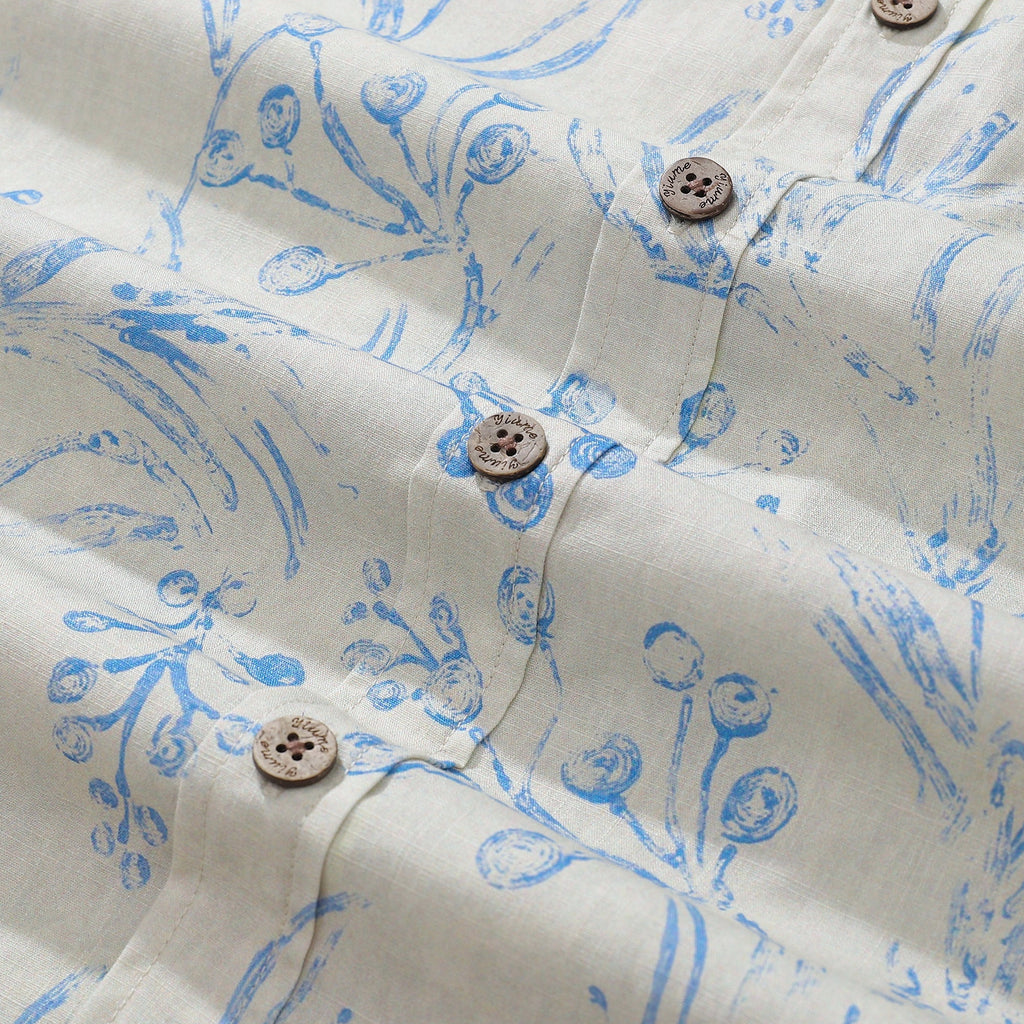 The Transylvanian Estate Print Short Sleeve 100% Cotton Shirt