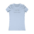 Women's Favorite Cotton Tee Minimalist Botanical Style Top