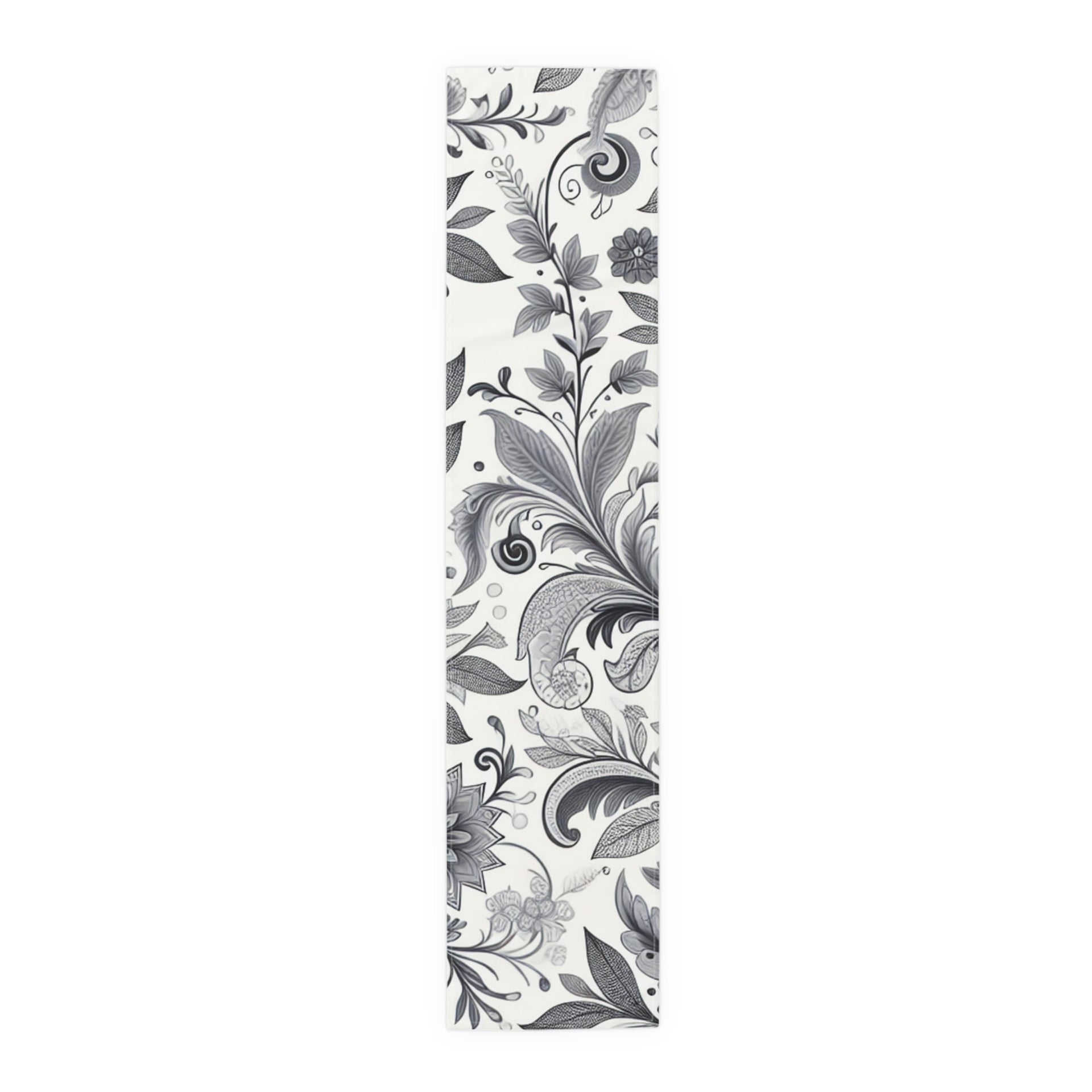 Elegant Floral Table Runner for Weddings, Holidays, and Home Décor