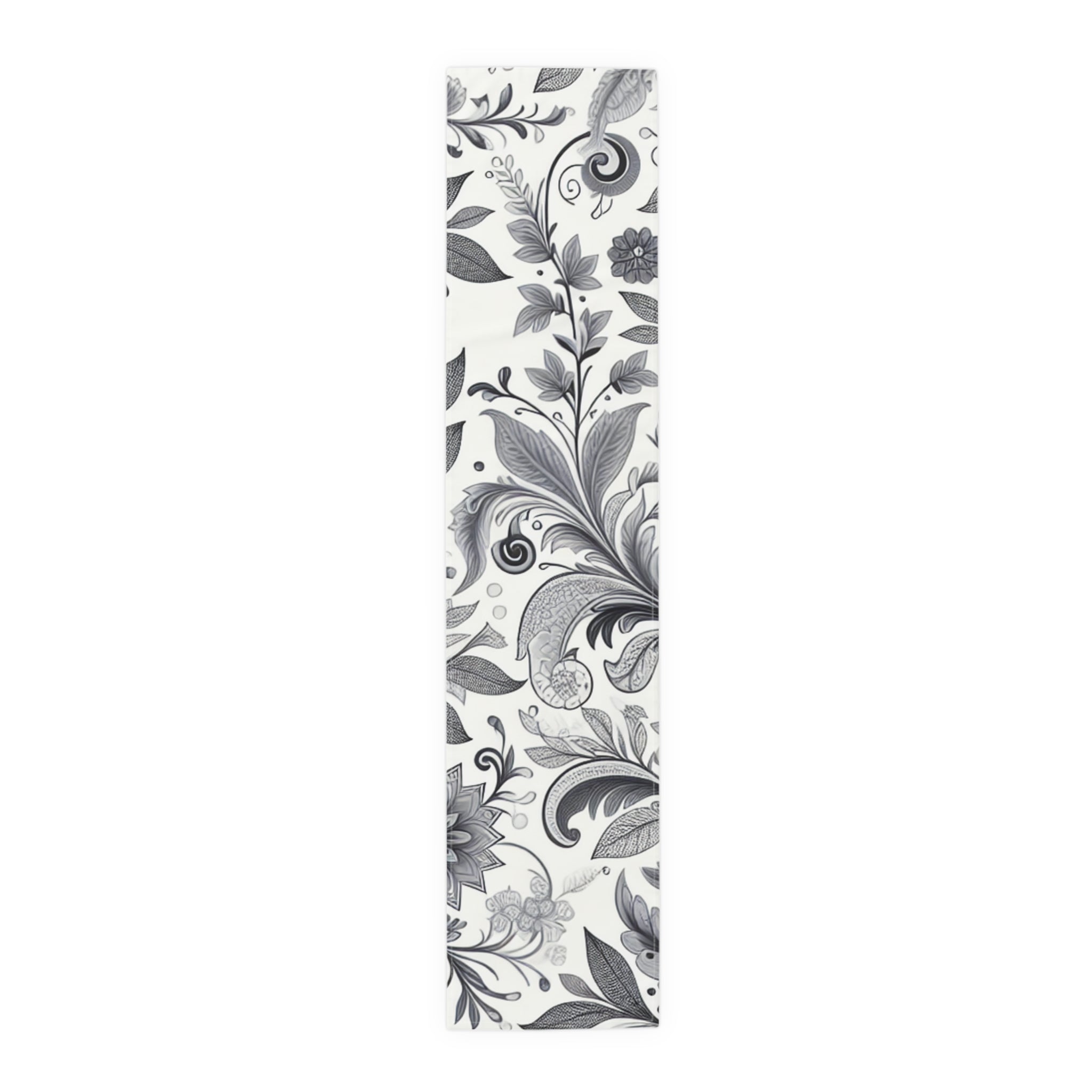 Elegant Floral Table Runner for Weddings, Holidays, and Home Décor