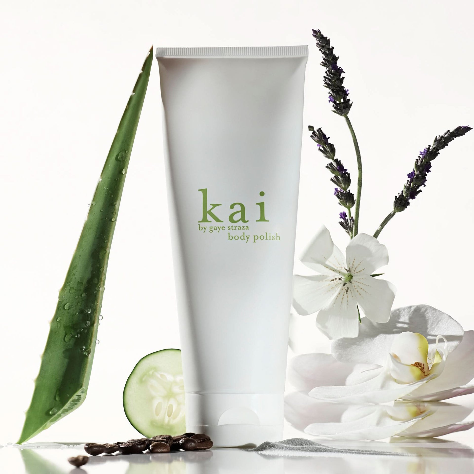 kai Body Polish: Exfoliating Sea Salt & Sugar Scrub with Botanicals