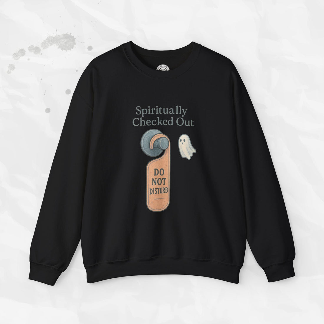 Spiritually Checked Out - Crewneck Sweatshirt