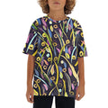 Golden Dots on Navy Kids' T-Shirt