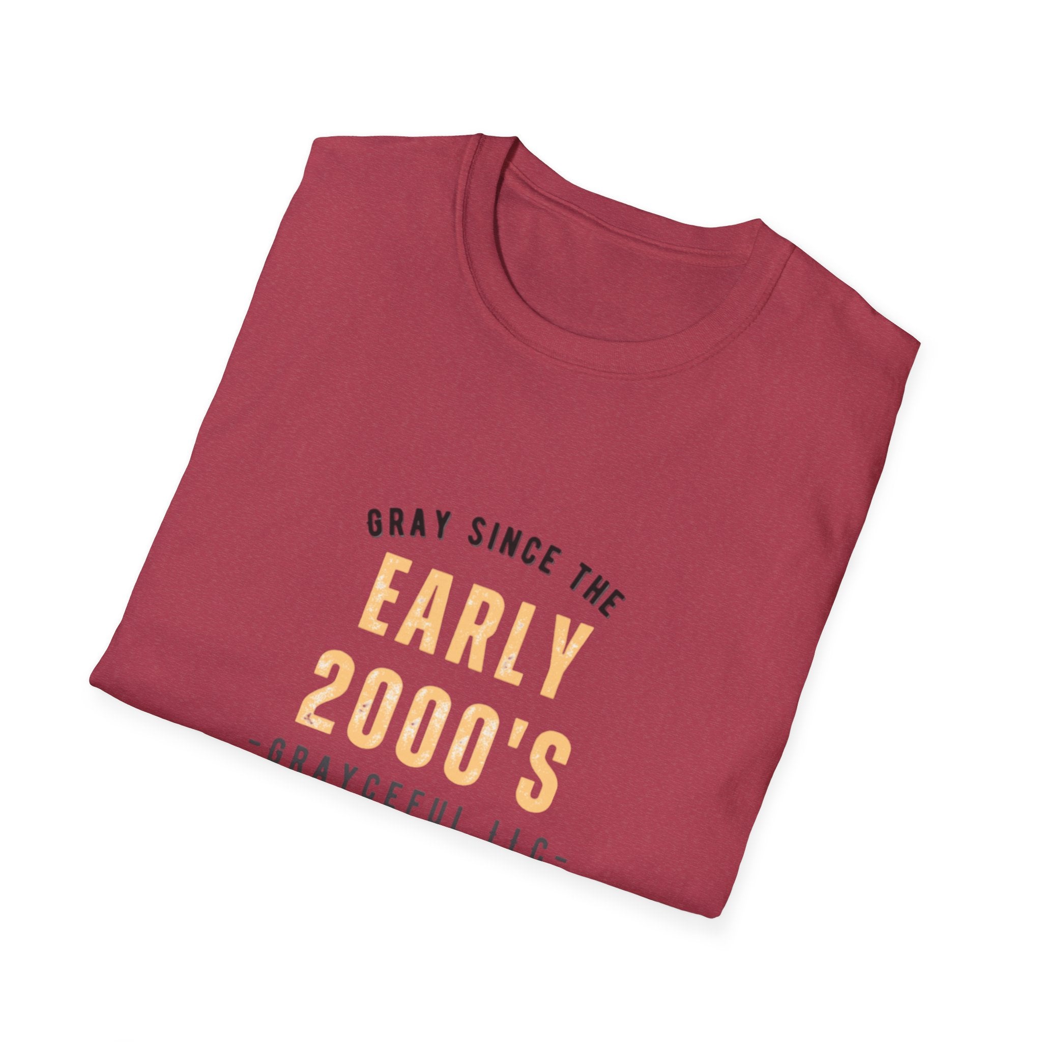 Unisex Softstyle Cotton Crewneck T-Shirt: Minimalist Casual Tee