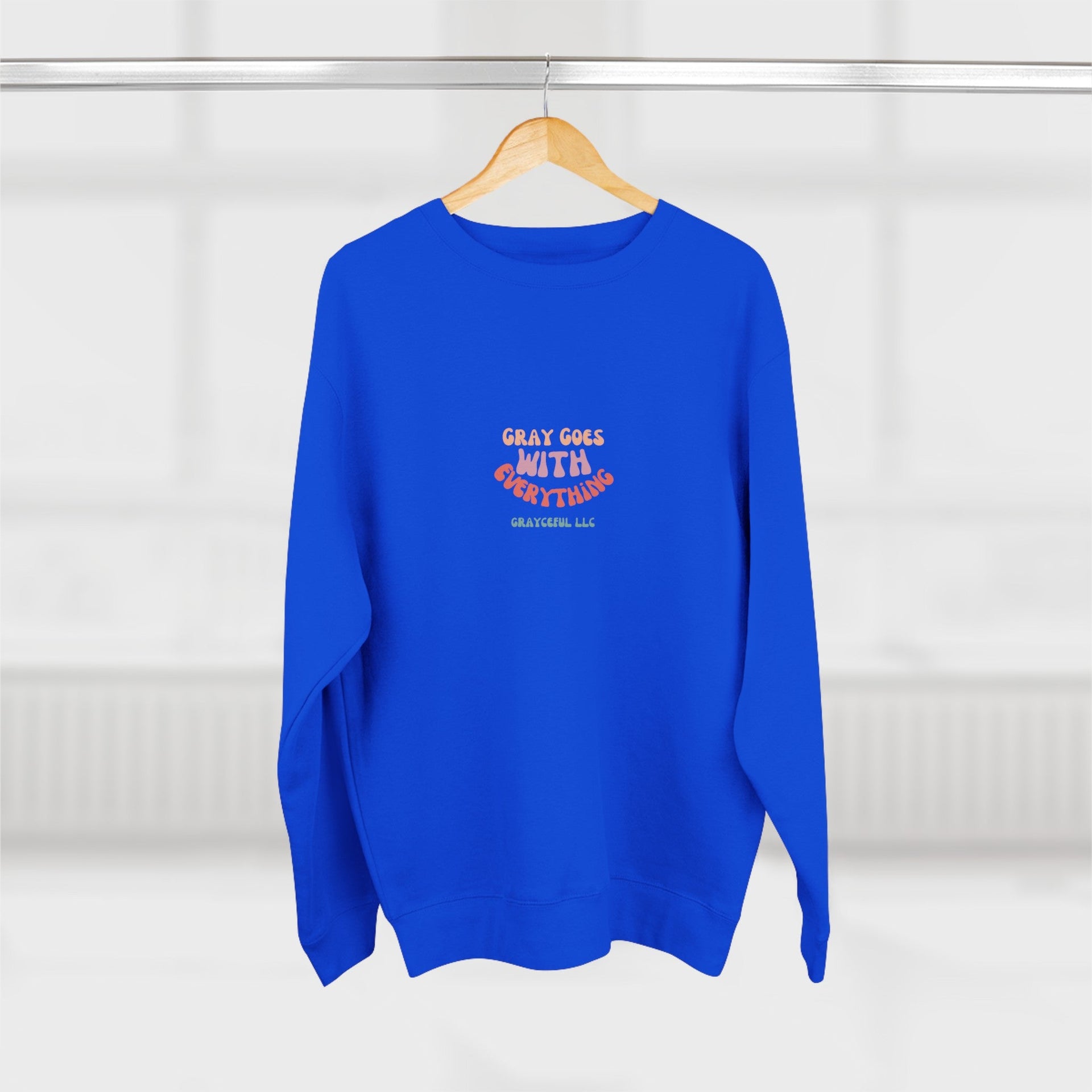 Unisex Crewneck Sweatshirt: Premium 3-End Fleece Pullover