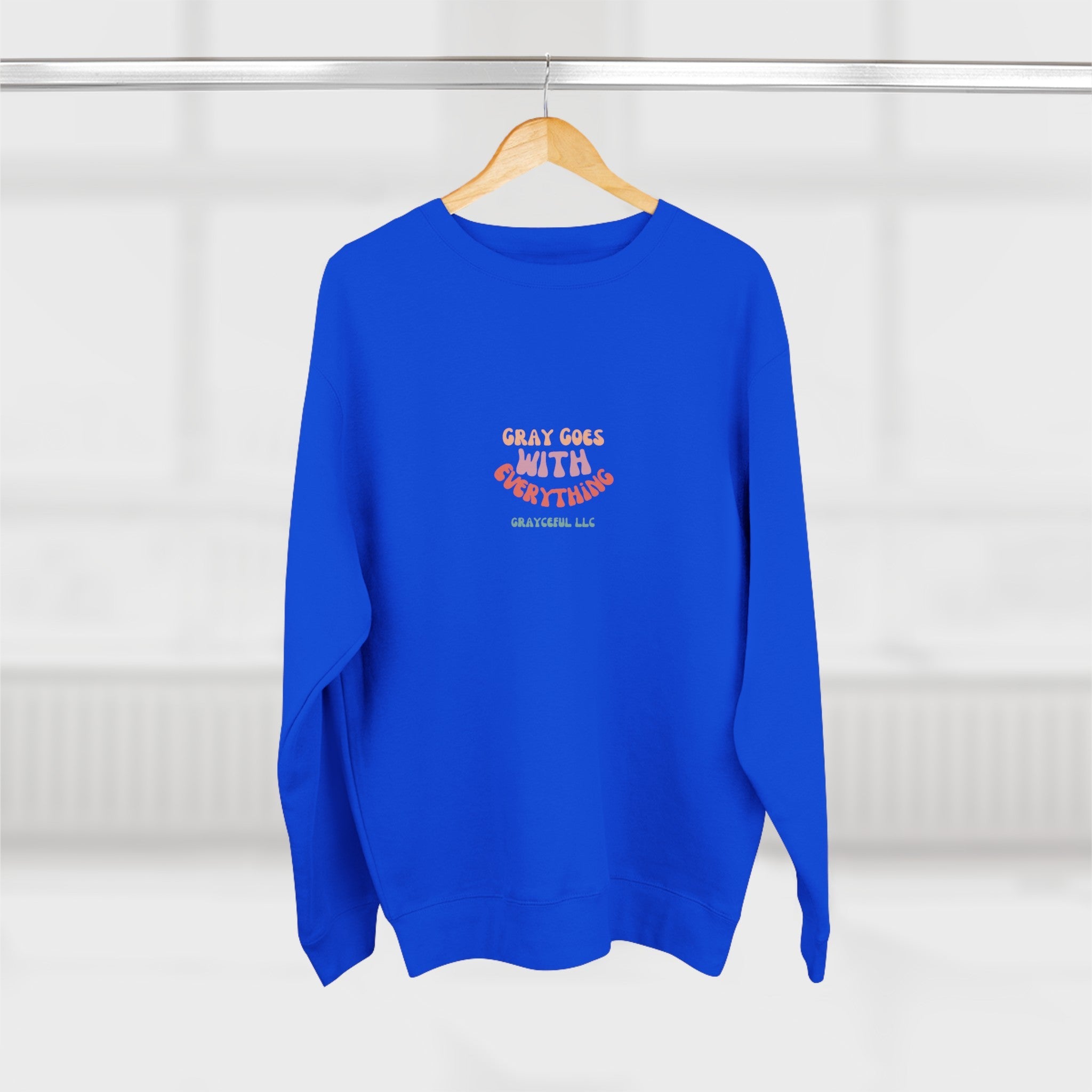Unisex Crewneck Sweatshirt: Premium 3-End Fleece Pullover